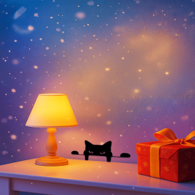 CIFbuy Whimsical Metal Cat Outdoor Lawn Statue Garden Decor Holiday Yard Art Gift(TikTok, temu pick-up service)