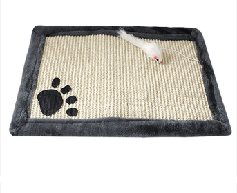 Cat claws mat cat scratch board (Option: gray-45cm30cm)