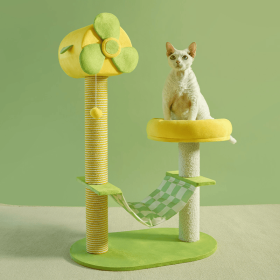 Cat Climbing Frames And Multi-level Cat Towers With Durable Scratching Posts, Comfortable And Fun Jumping Platforms, Hanging Toys, Viewing Perche (Option: Cat climbing frame)